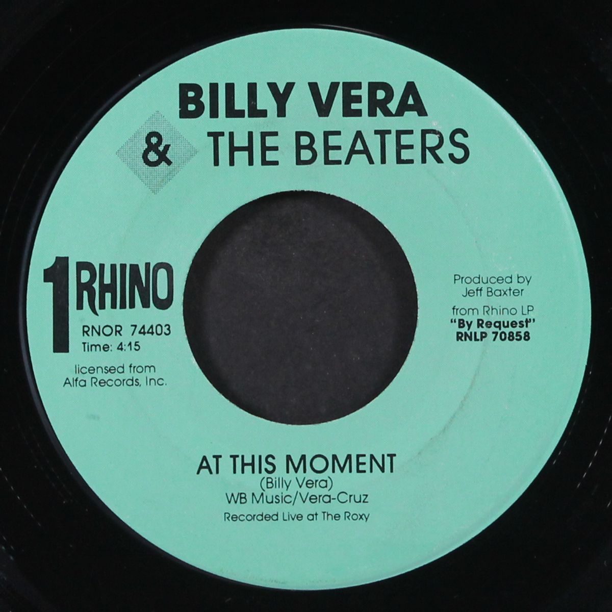 at this moment / i can take care of myself by BILLY VERA & BEATERS