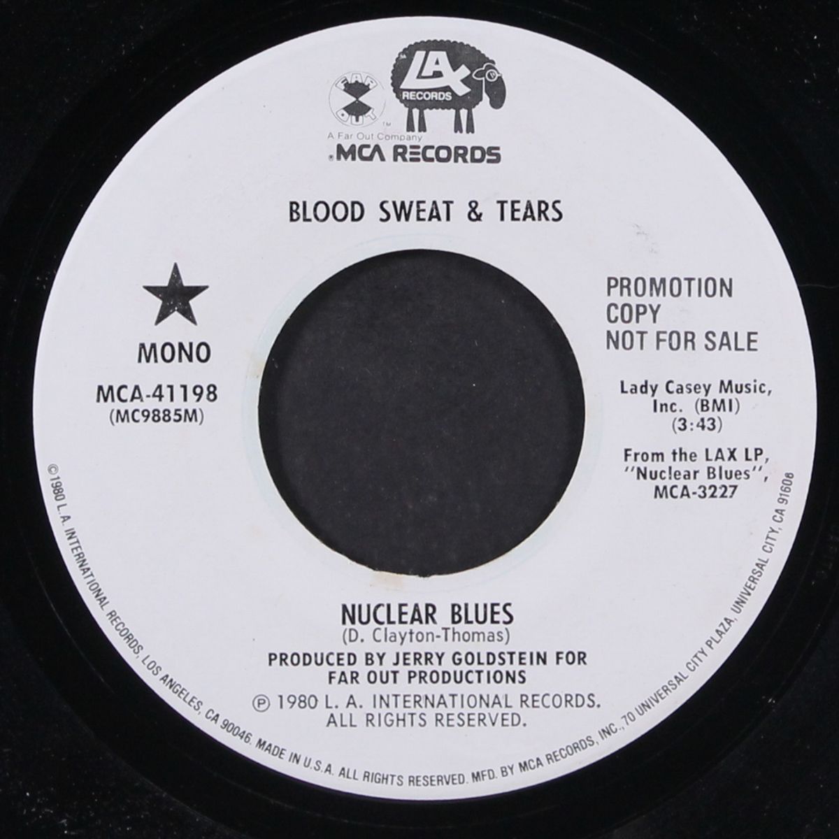 nuclear blues / same by BLOOD, SWEAT & TEARS