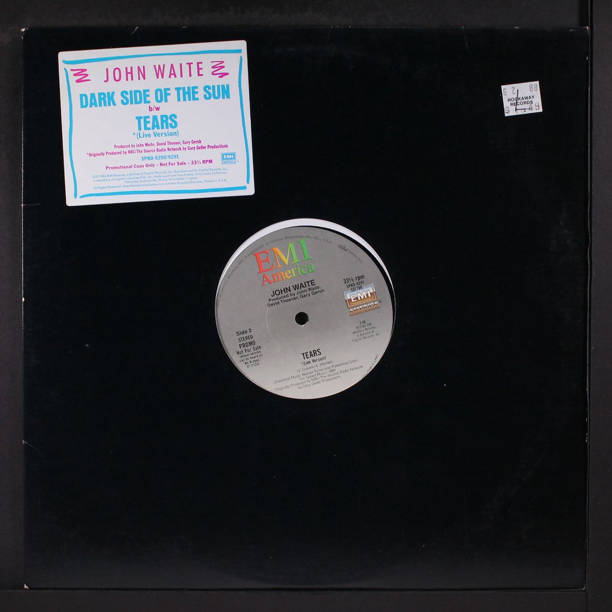dark side of the sun / tears by JOHN WAITE