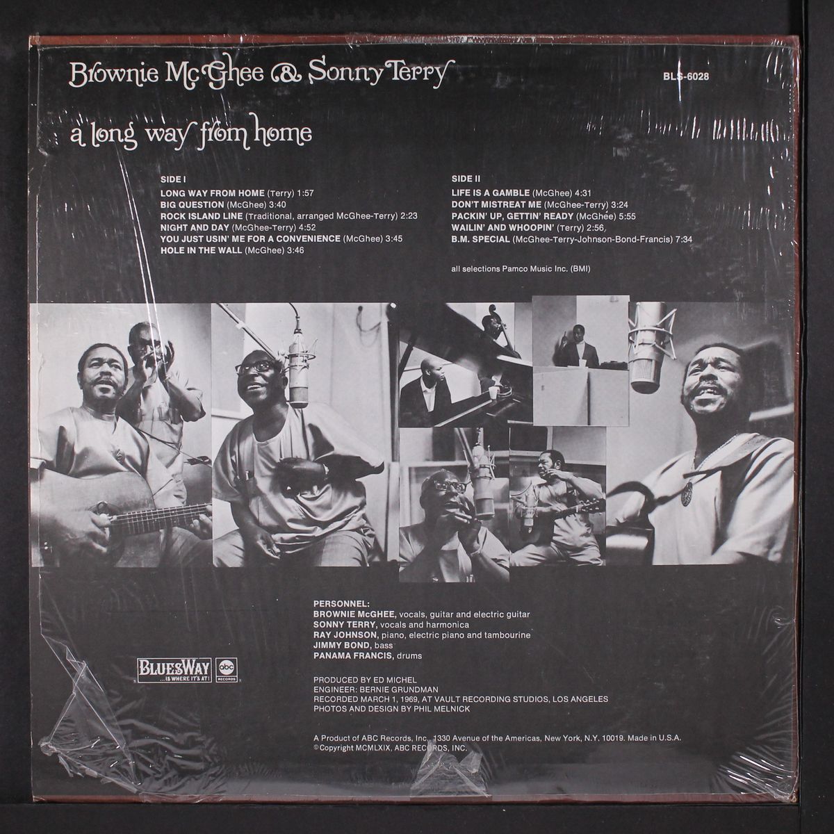 a long way from home by BROWNIE MCGHEE & SONNY TERRY