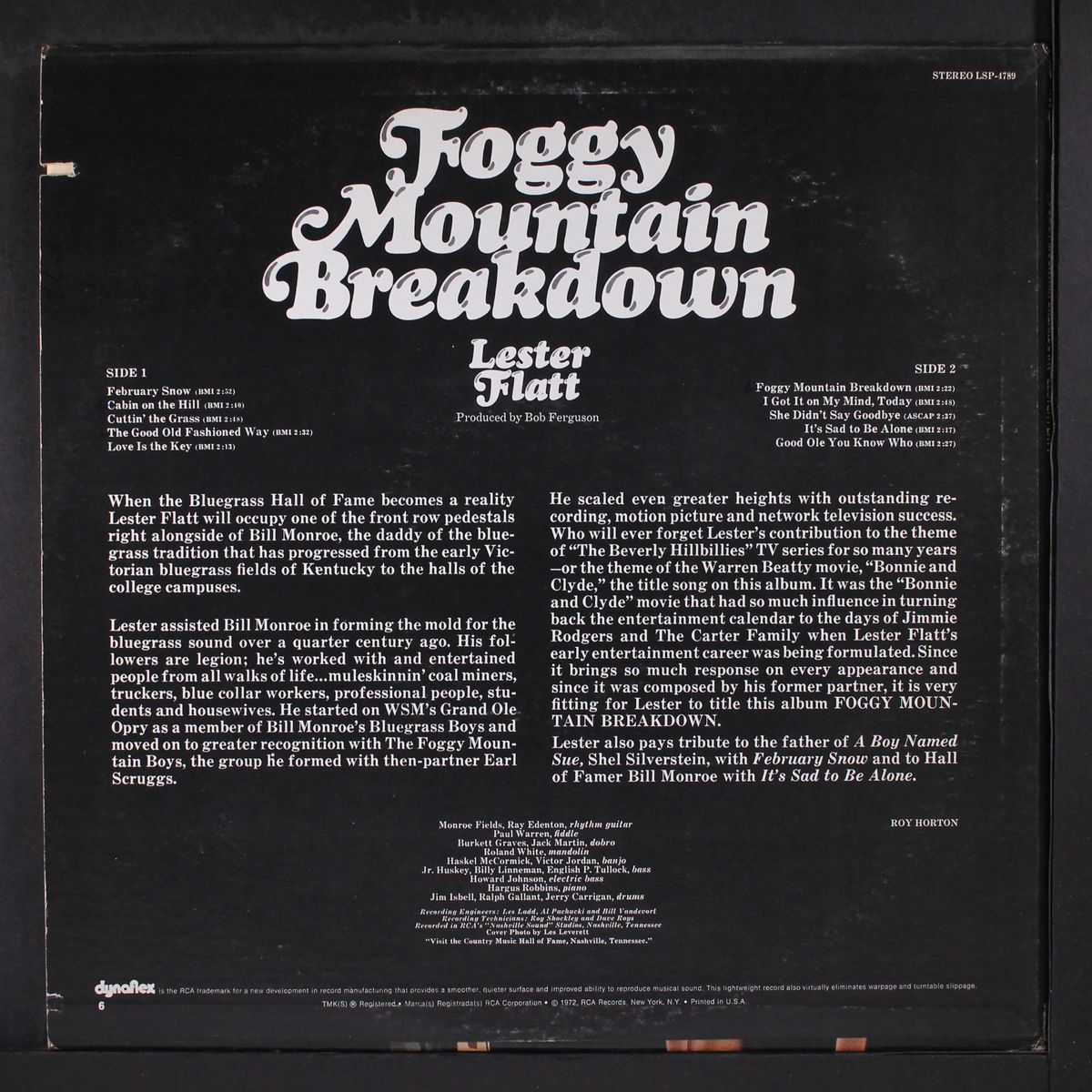 foggy mountain breakdown by LESTER FLATT