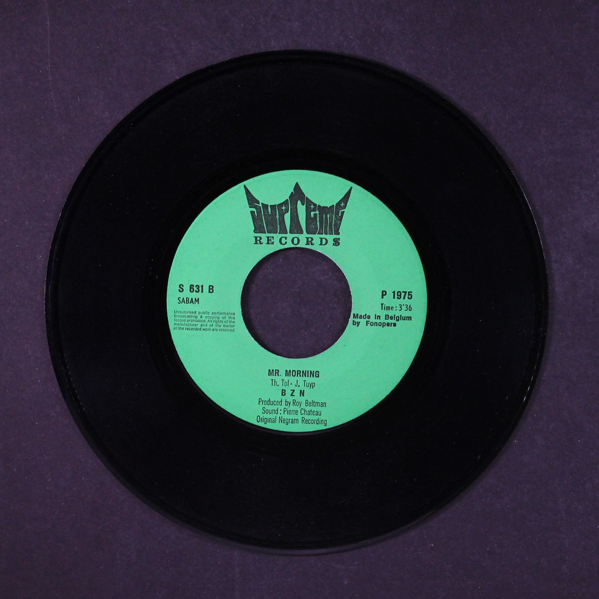 goodbye sue / mr. morning by BZN