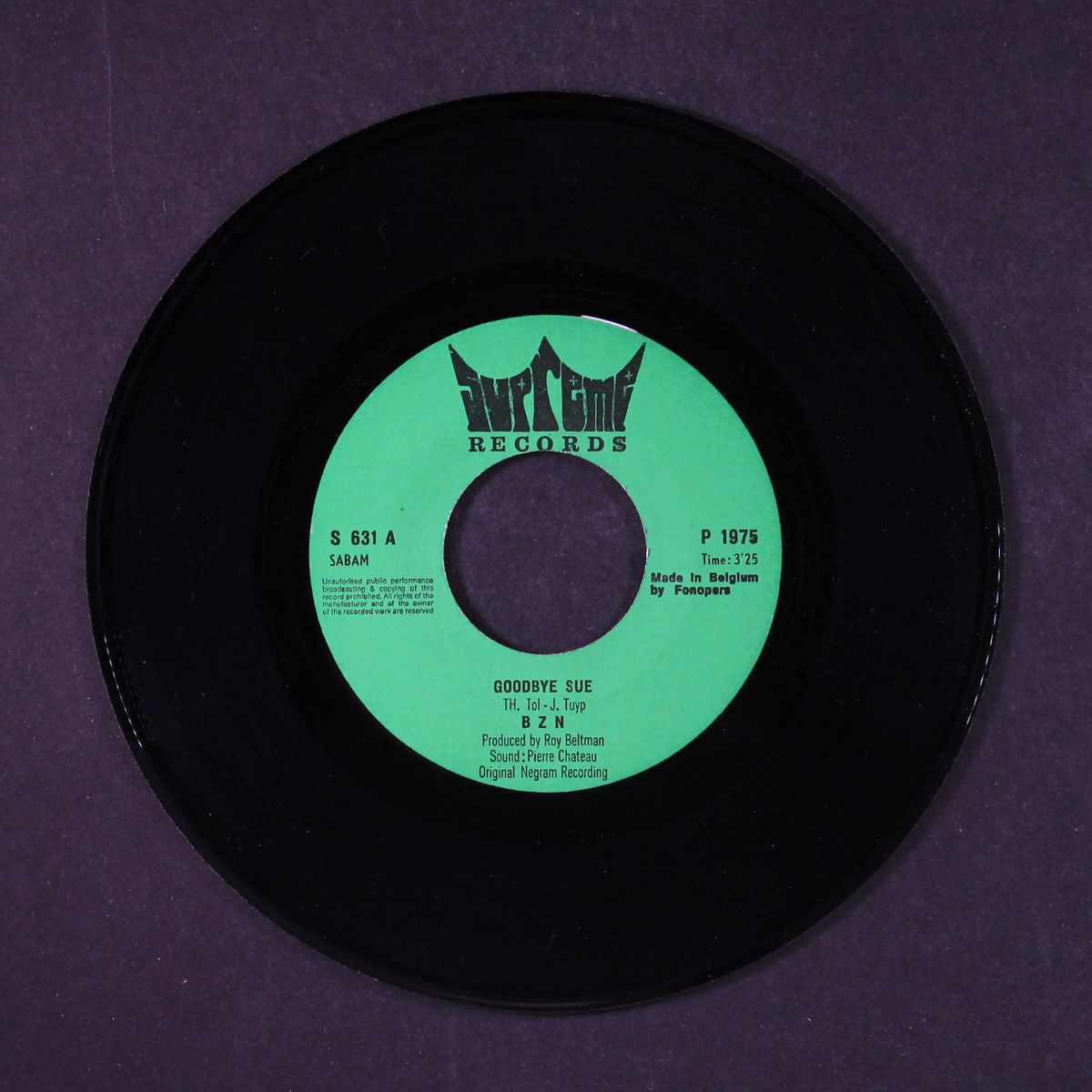 goodbye sue / mr. morning by BZN
