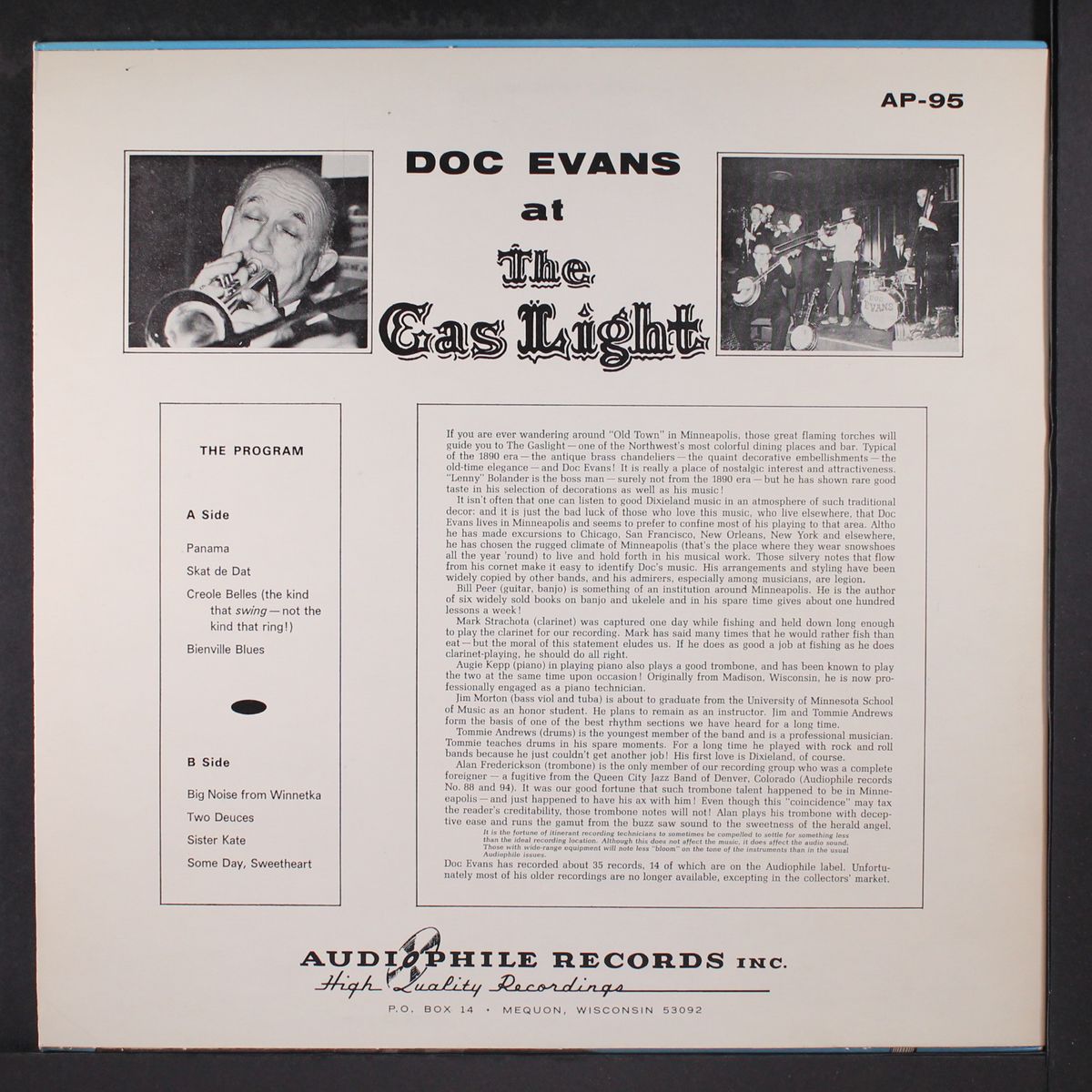 at the gas light by DOC EVANS