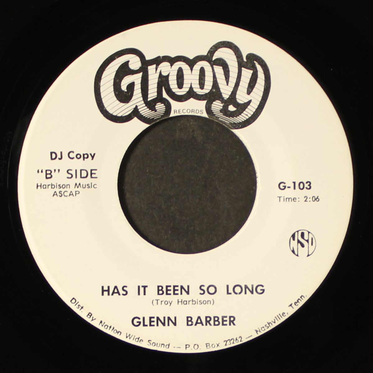 cry, cry darling / has it been so long by GLENN BARBER