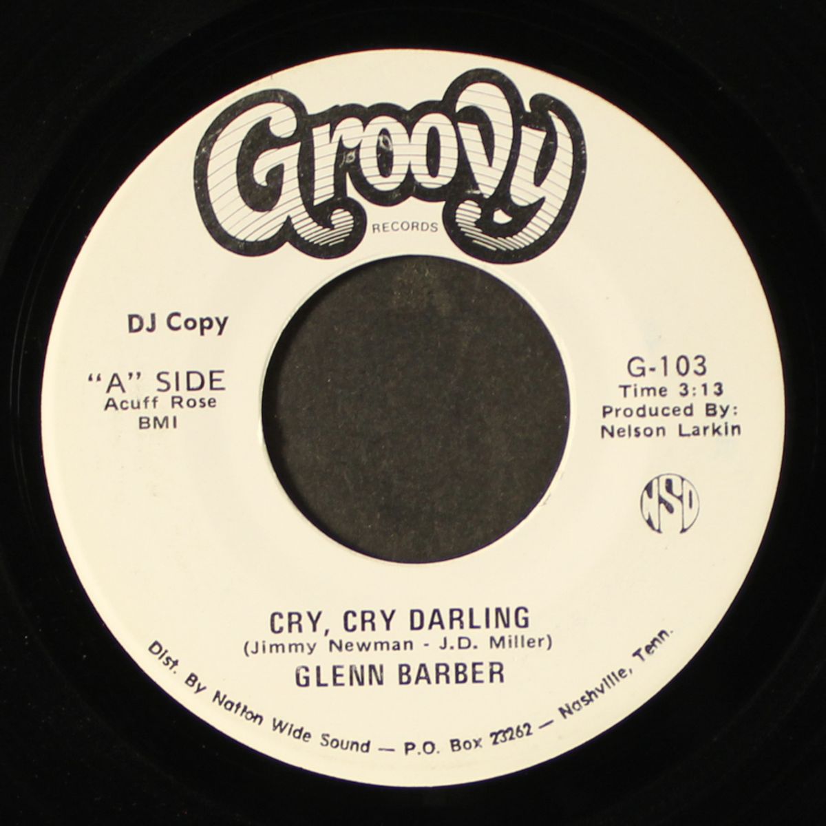 cry, cry darling / has it been so long by GLENN BARBER