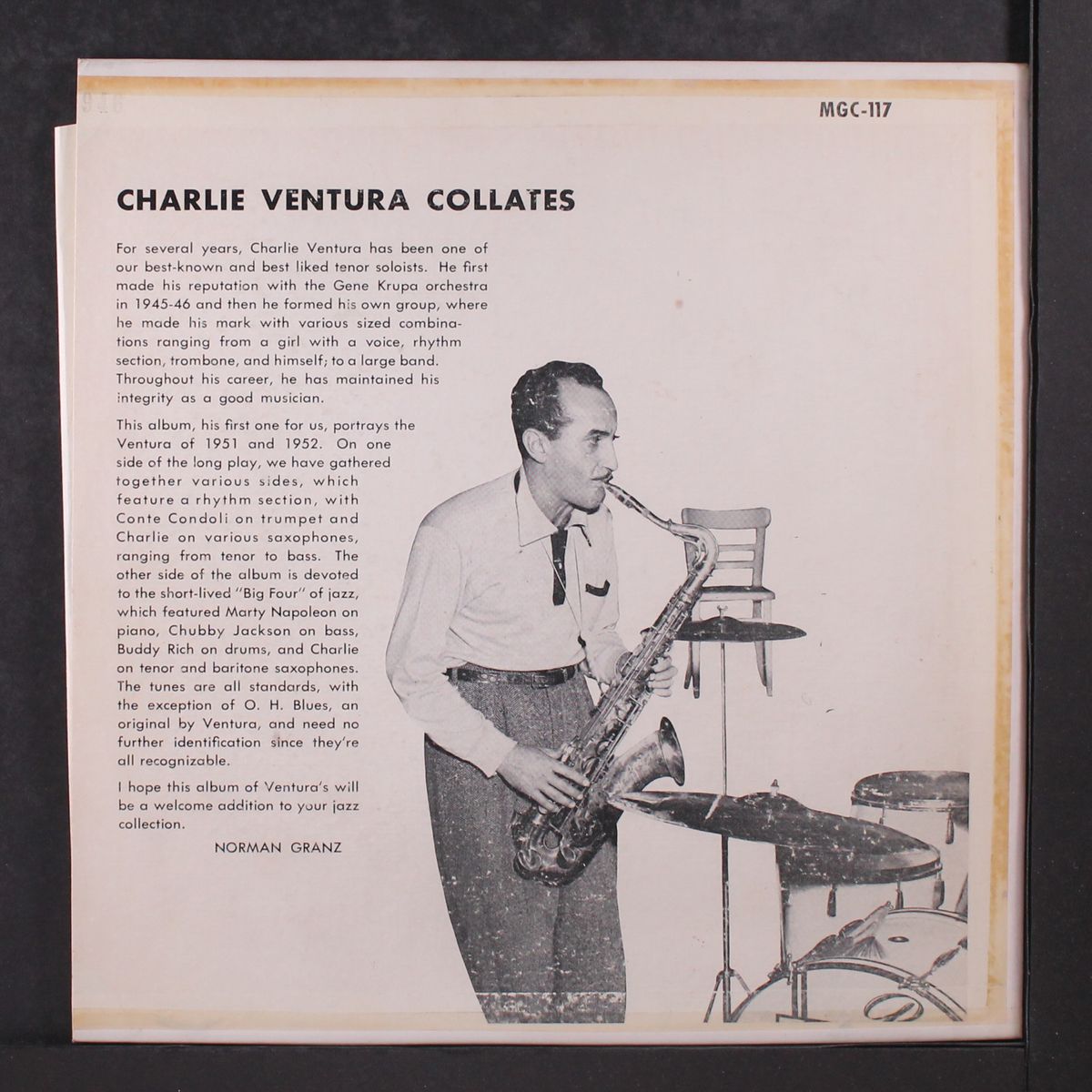 charlie ventura collates by CHARLIE VENTURA