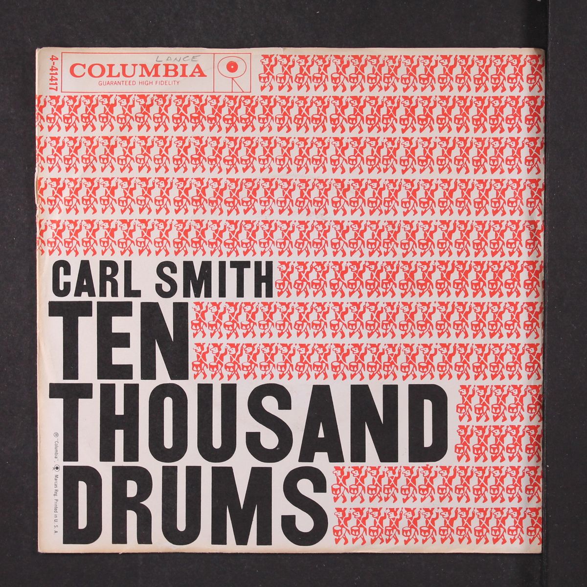 ten thousand drums / the tall tall gentleman by CARL SMITH