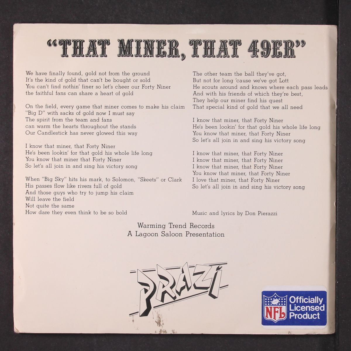 that miner, that 49er / poor boy boogie by PRAZI
