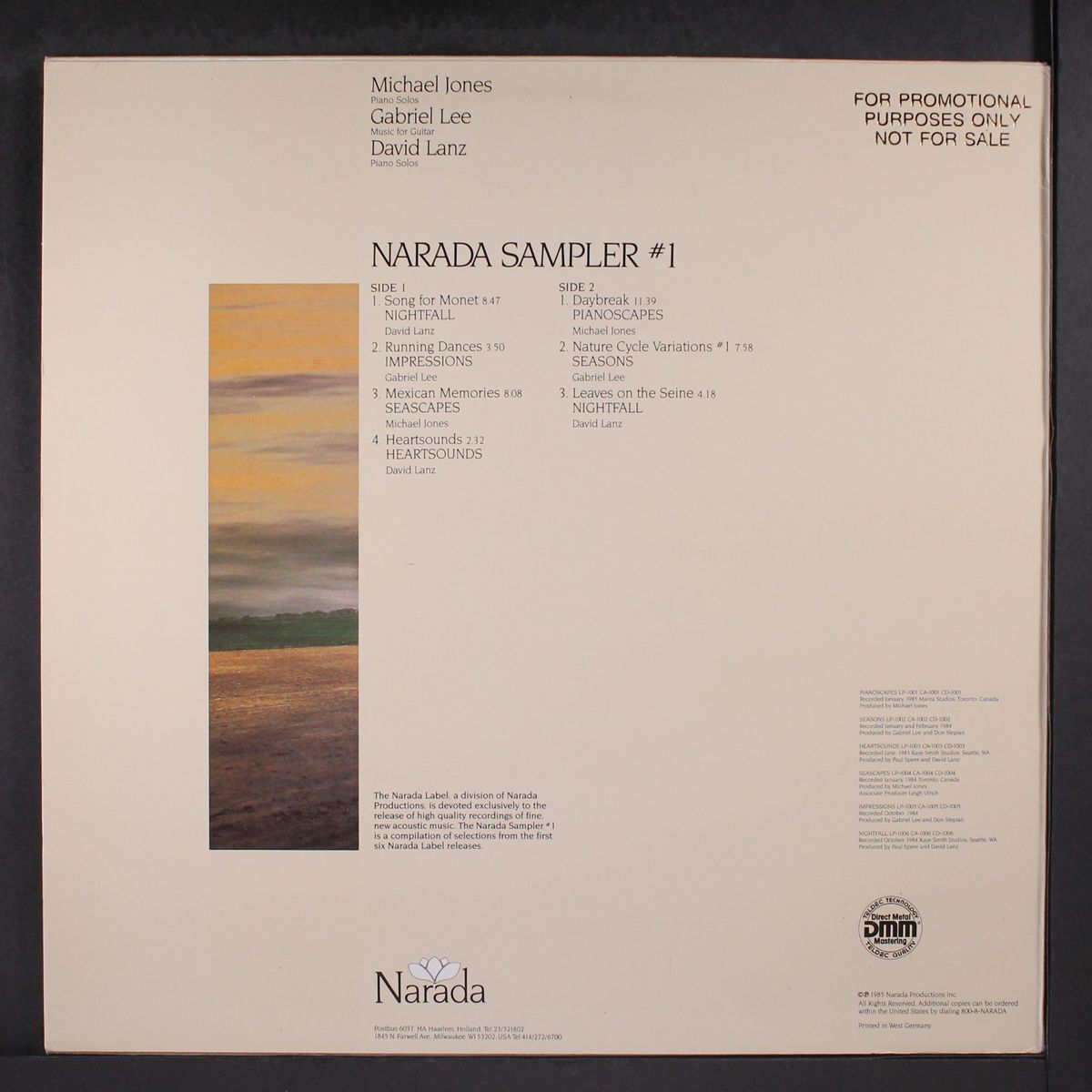 narada sampler #1 by VARIOUS