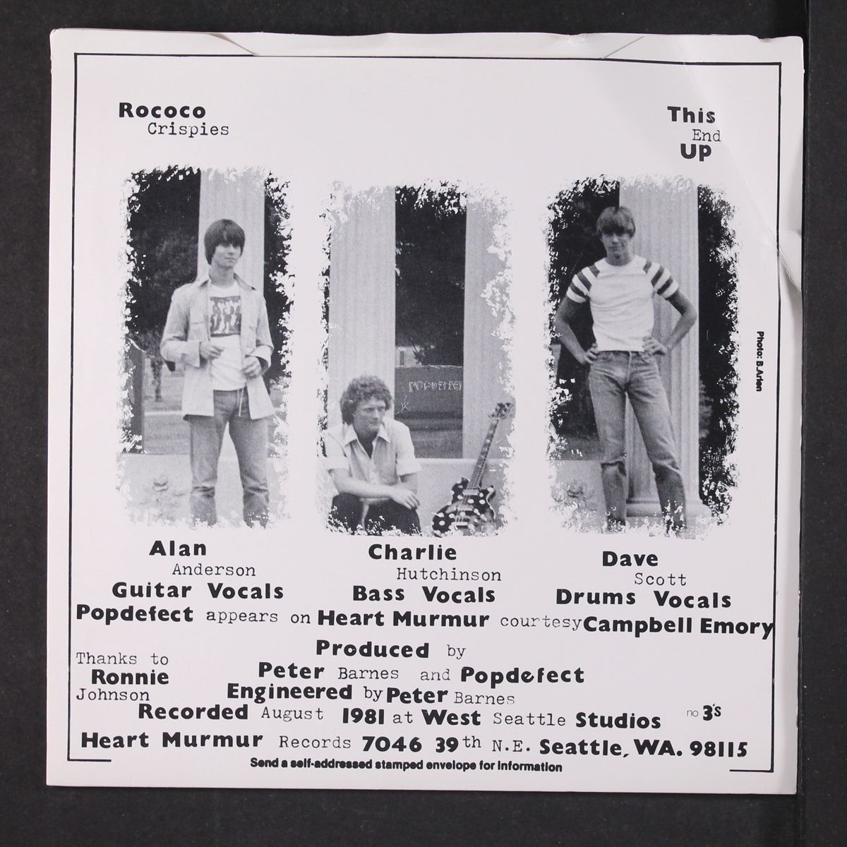 rococo crispies / this end up by POPDEFECT