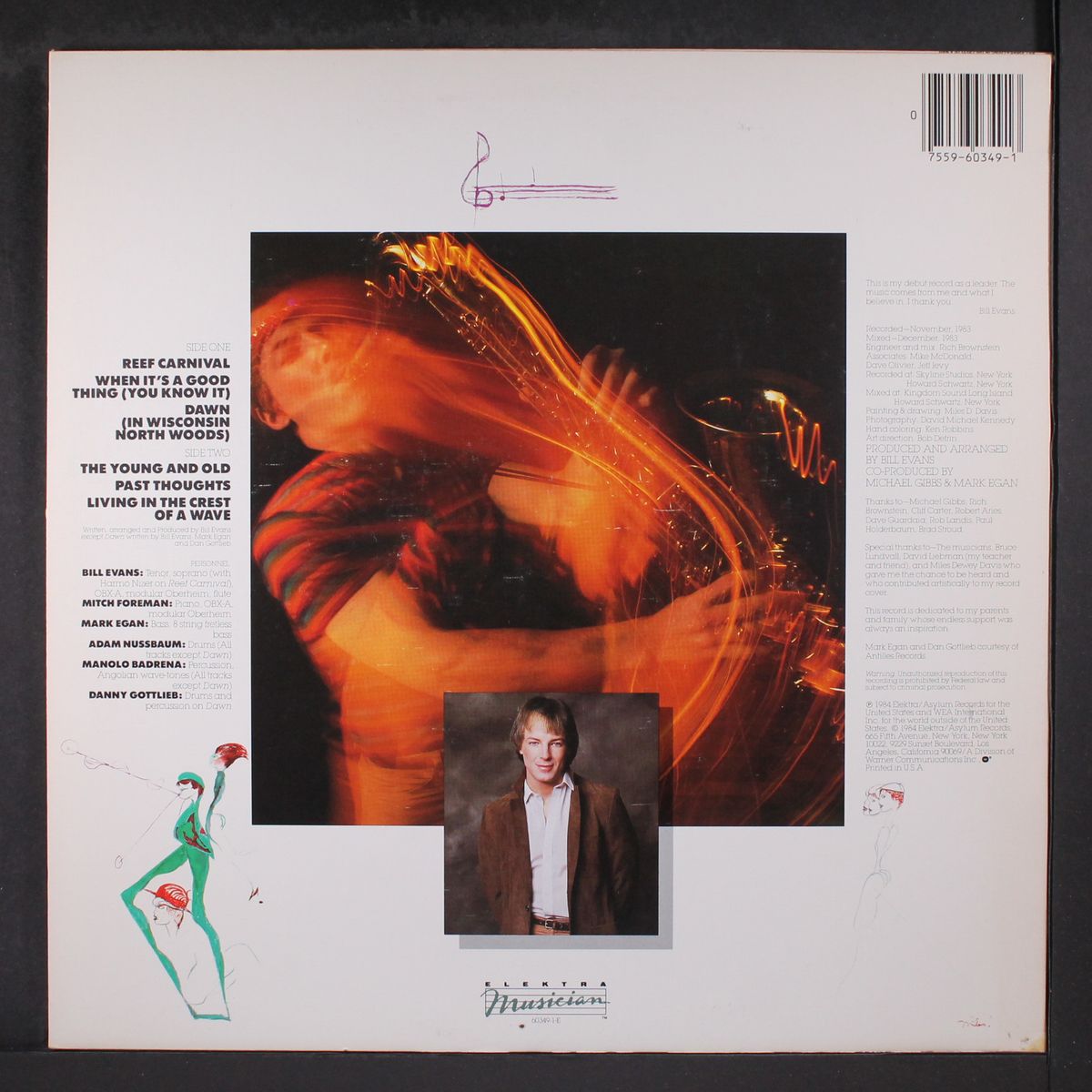 living in the crest of a wave by BILL EVANS