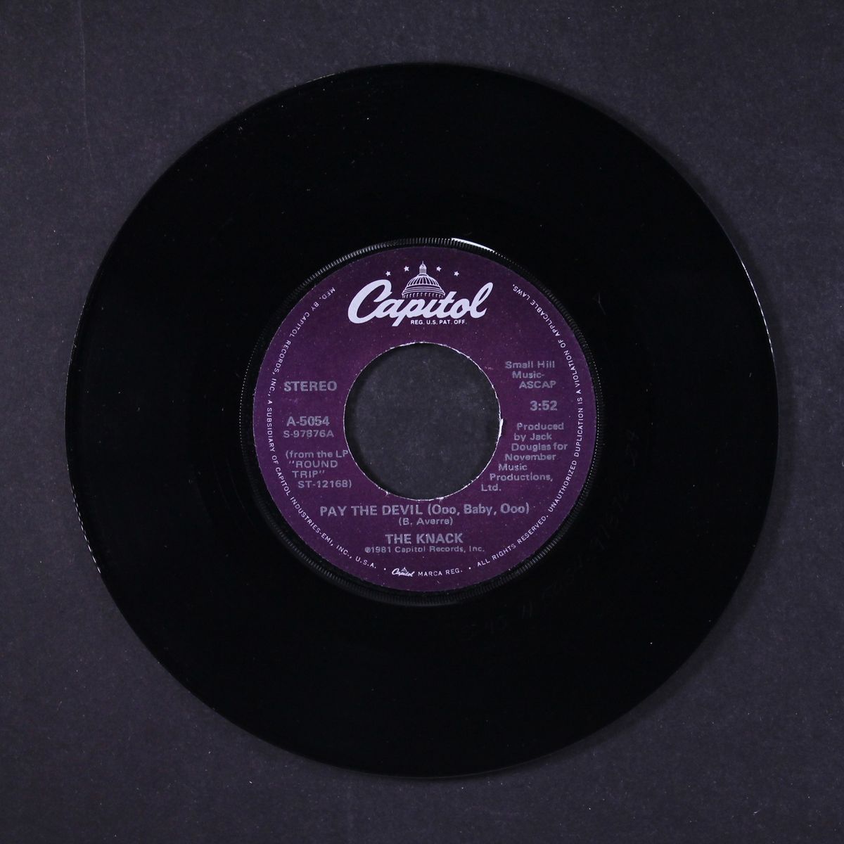 pay the devil by KNACK