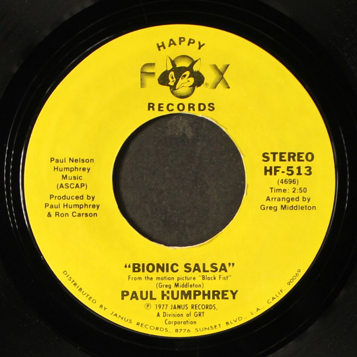 humphrey's overture / bionic salsa by PAUL HUMPHREY