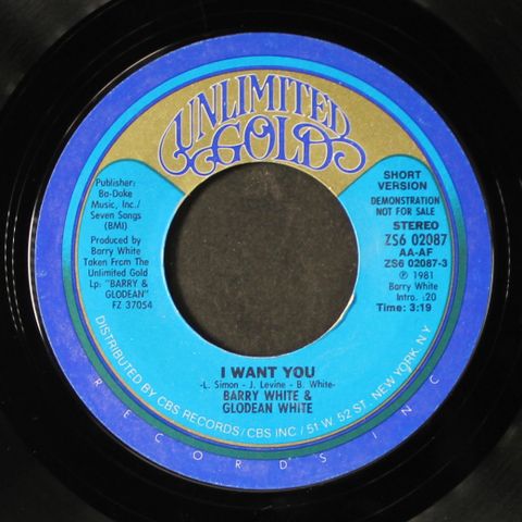 BARRY WHITE & GLODEAN WHITE