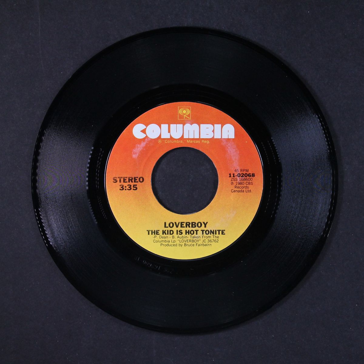 the kid is hot tonite / teenage overdose by LOVERBOY