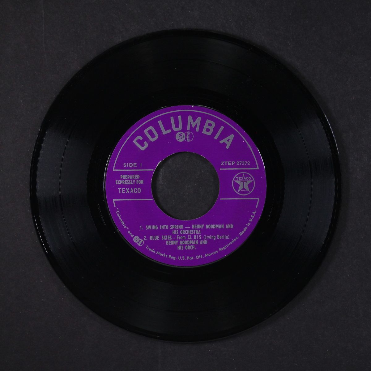 swing into spring by BENNY GOODMAN