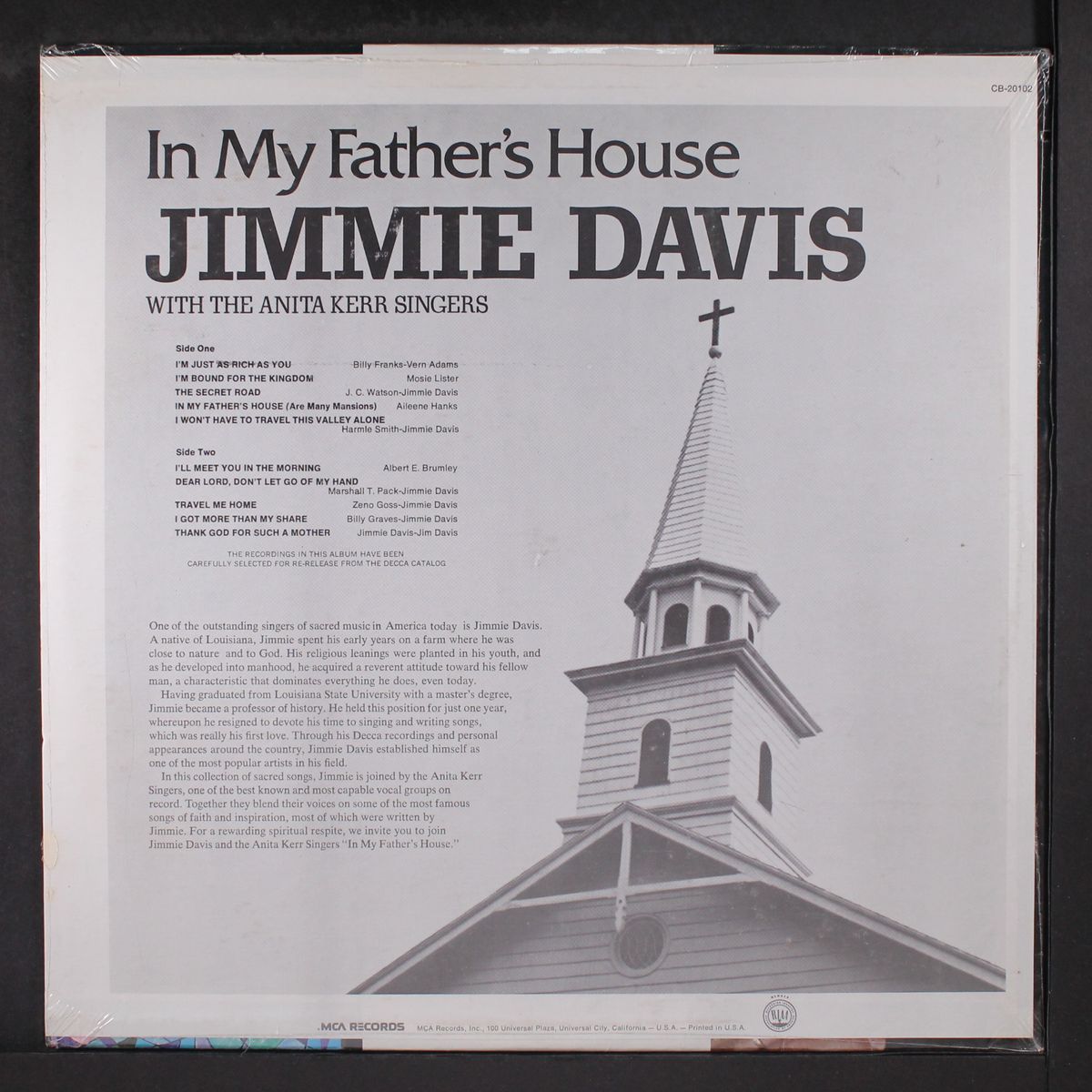 in my father's house by JIMMIE DAVIS