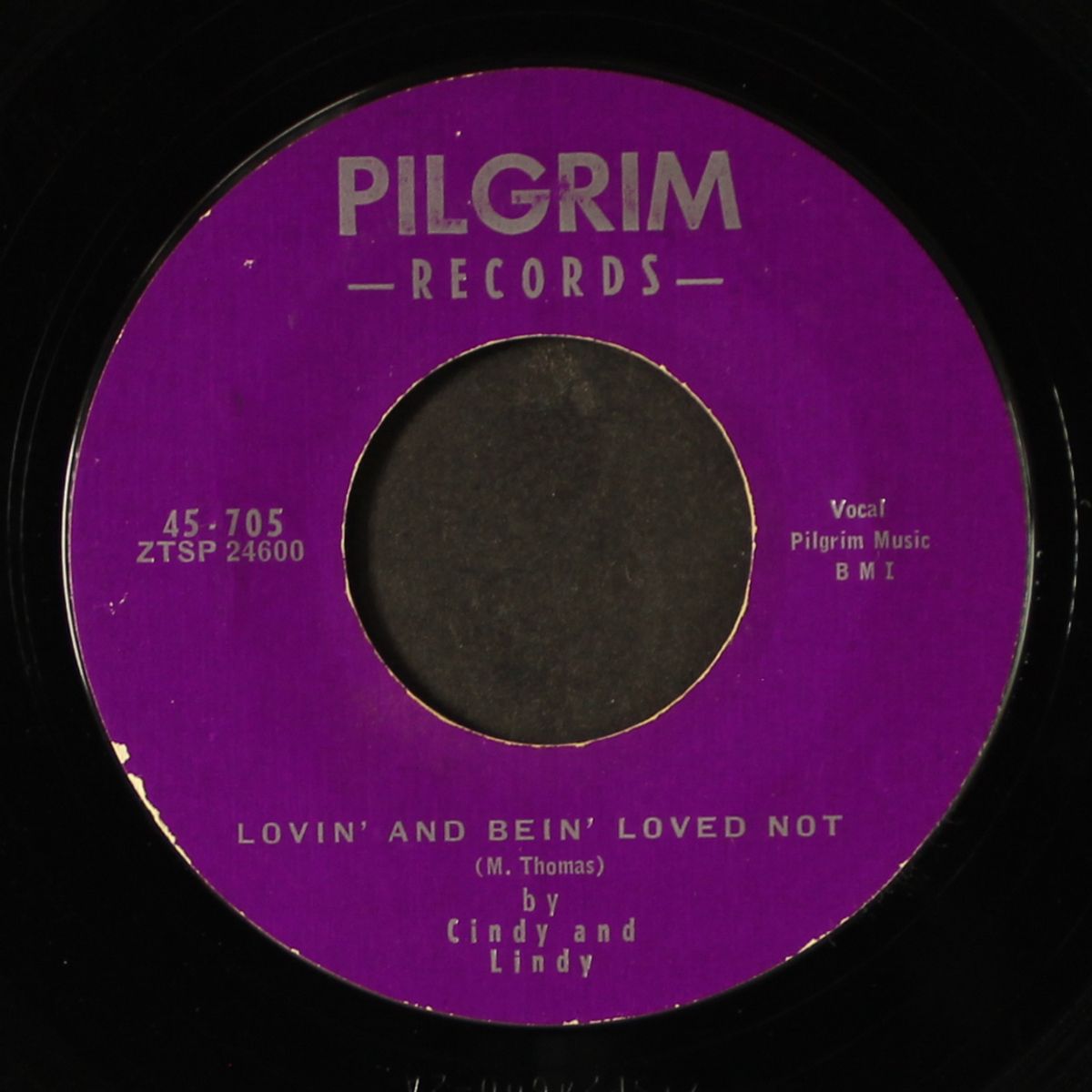 hungry heart / lovin' and bein' loved not by CINDY & LINDY