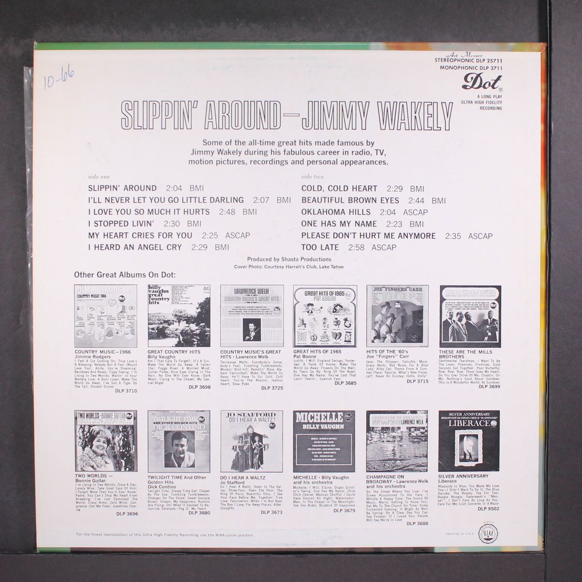 slippin' around by JIMMY WAKELY