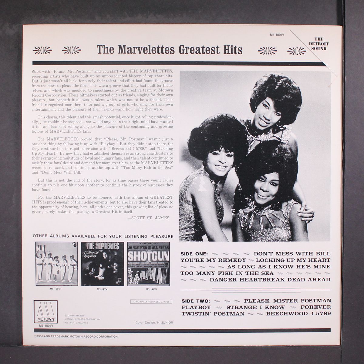 greatest hits by MARVELETTES