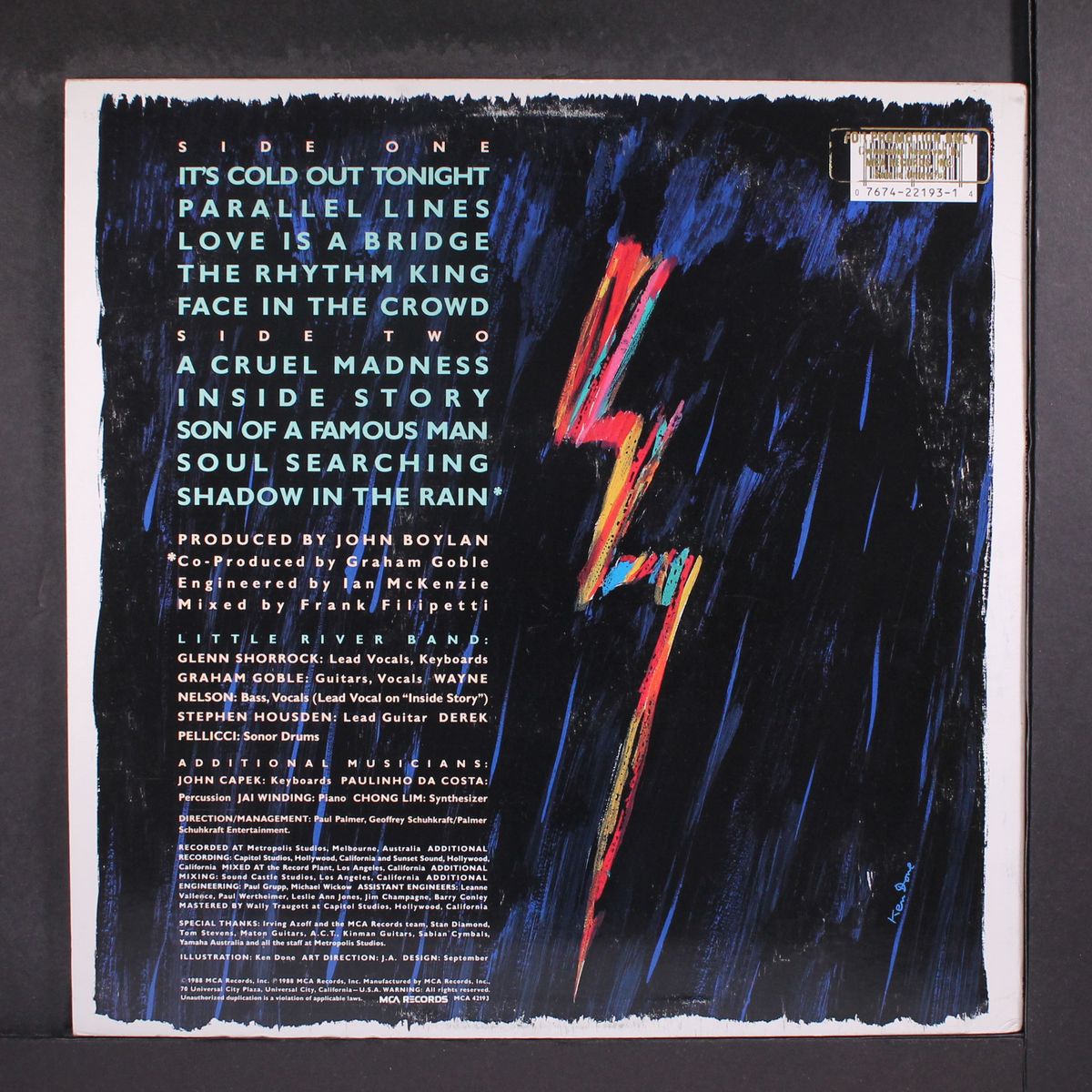 monsoon by LITTLE RIVER BAND