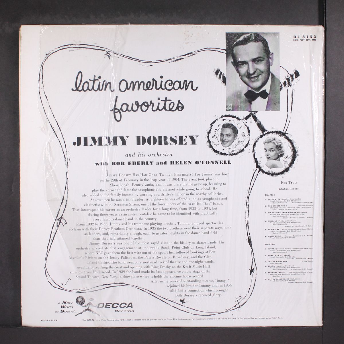 latin american favorites by JIMMY DORSEY