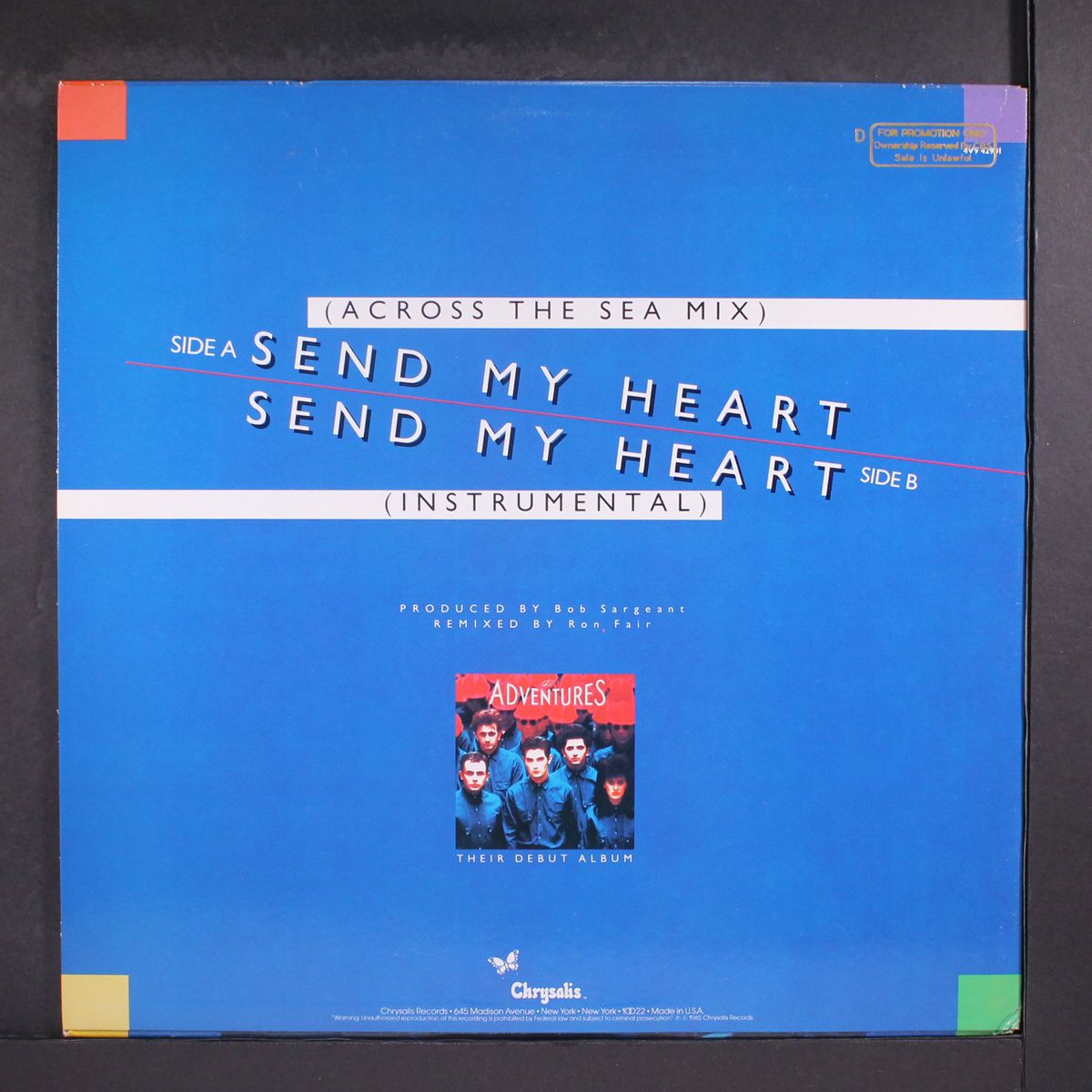 send my heart (across the sea mix) / instro by ADVENTURES