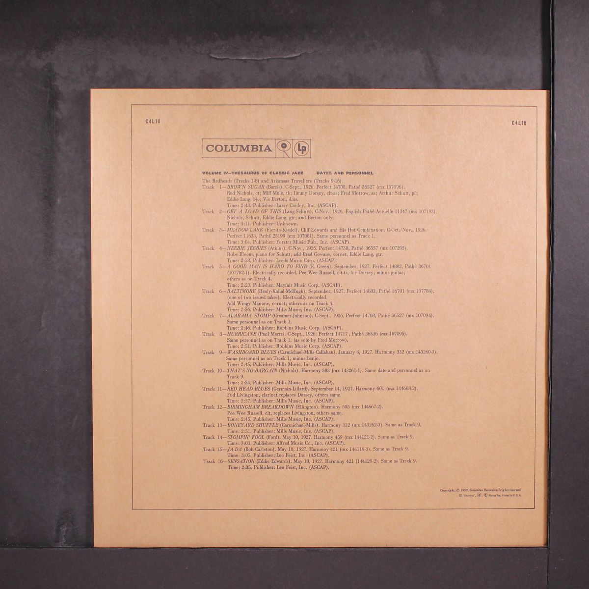 thesaurus of classic jazz by VARIOUS