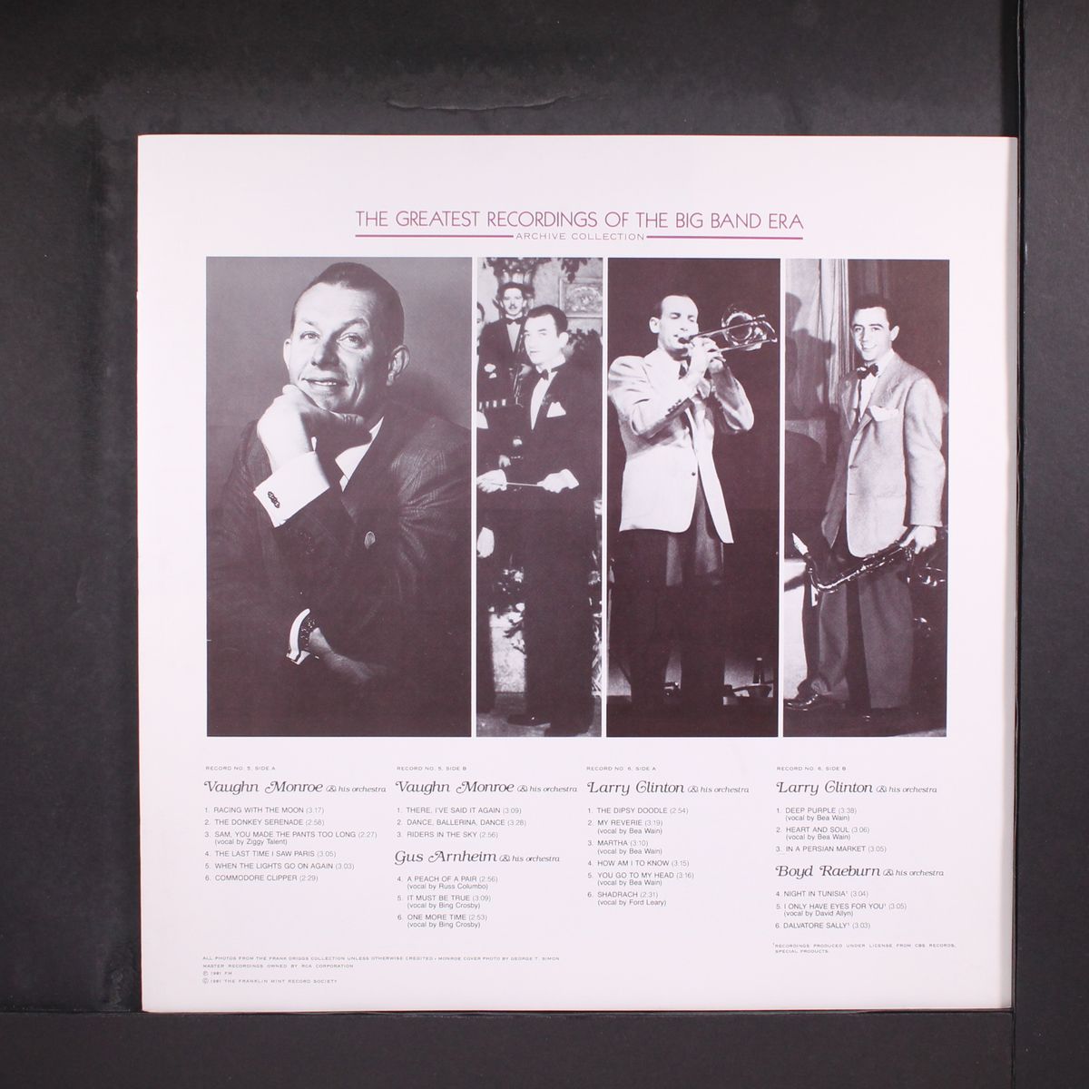 the greatest recordings of the big band era by VARIOUS
