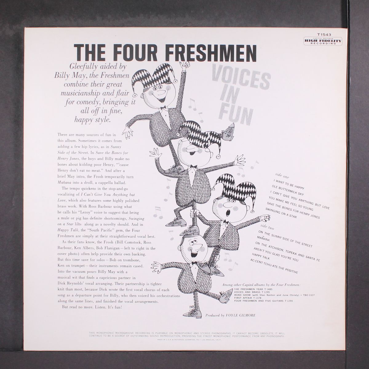 voices in fun by FOUR FRESHMEN