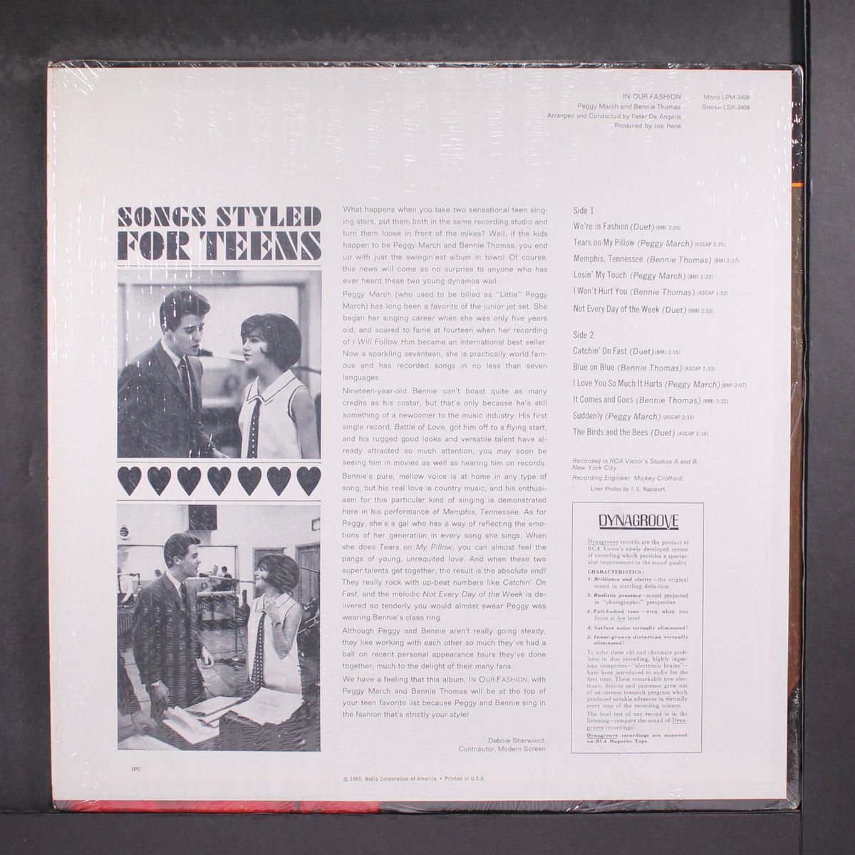 in our fashion by PEGGY MARCH & BENNIE THOMAS