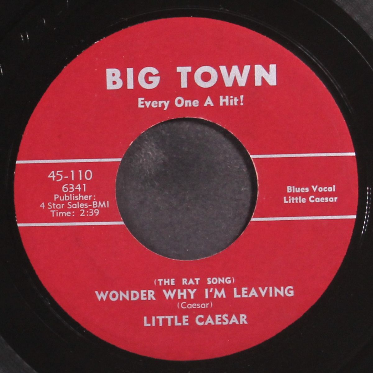 what kind of fool is he / wonder why i'm leaving by LITTLE CAESAR