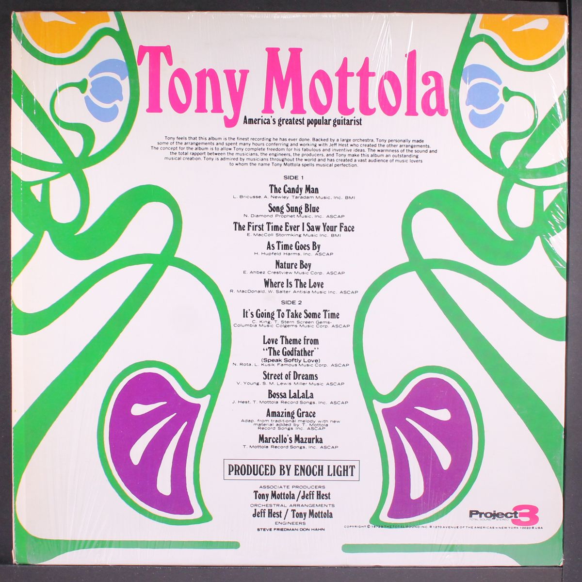 tony & strings by TONY MOTTOLA