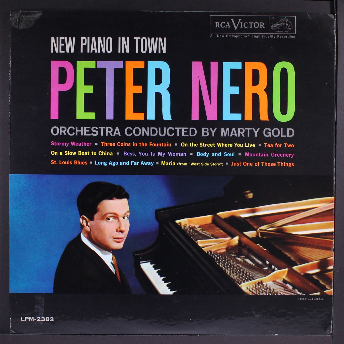 new piano in town by PETER NERO