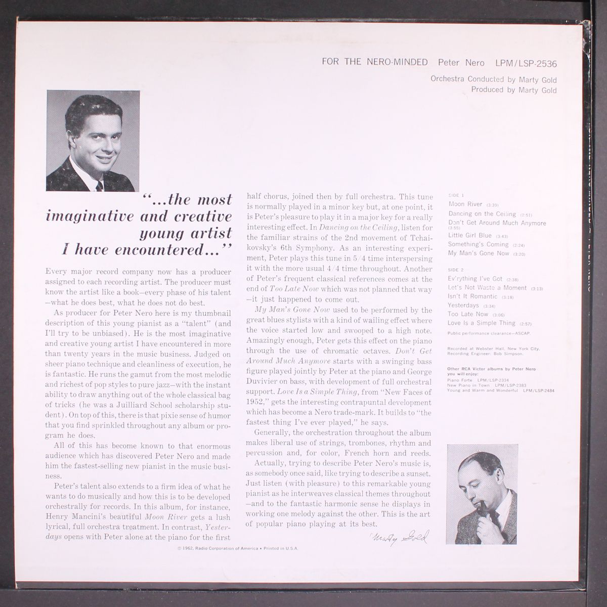 for the nero-minded by PETER NERO