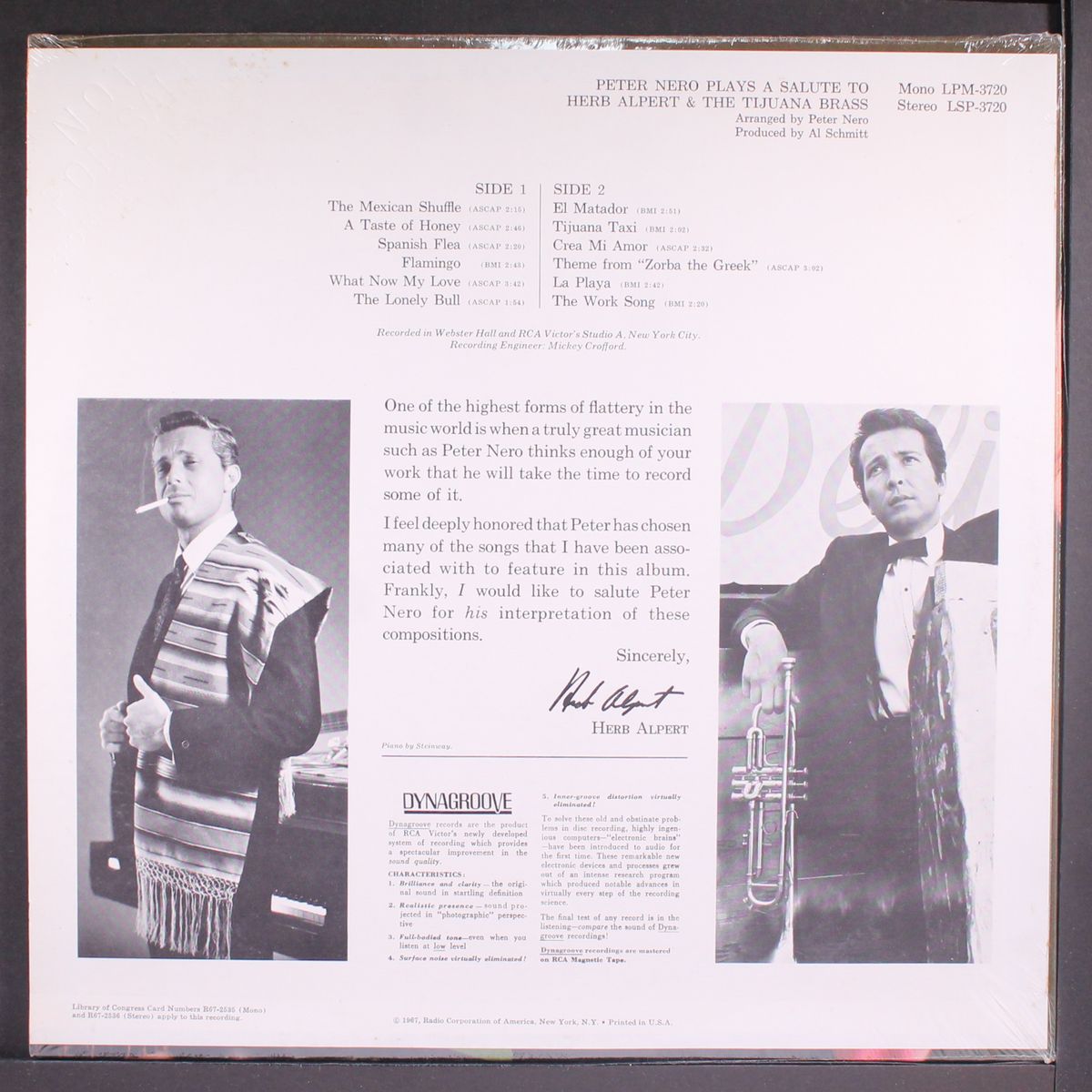 a salute to herb alpert by PETER NERO
