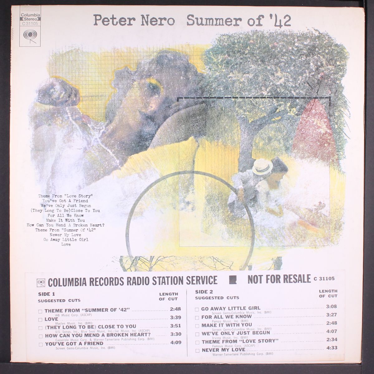 summer of '42 by PETER NERO