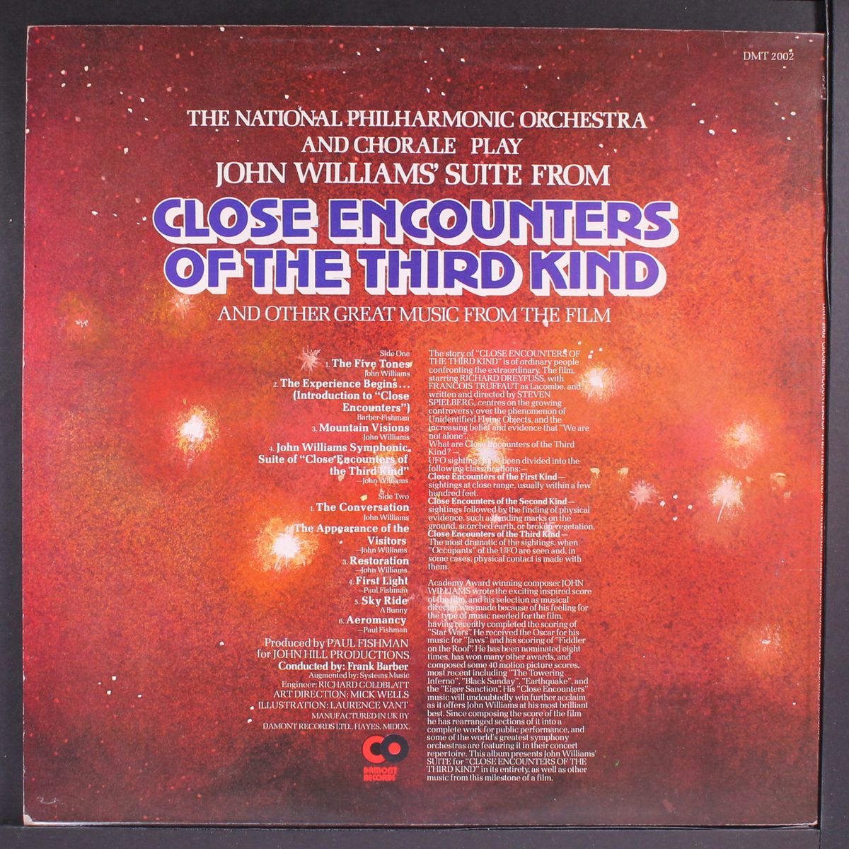 john williams' suite from close encounters of the third kind by NATIONAL PHILHARMONIC ORCHESTRA