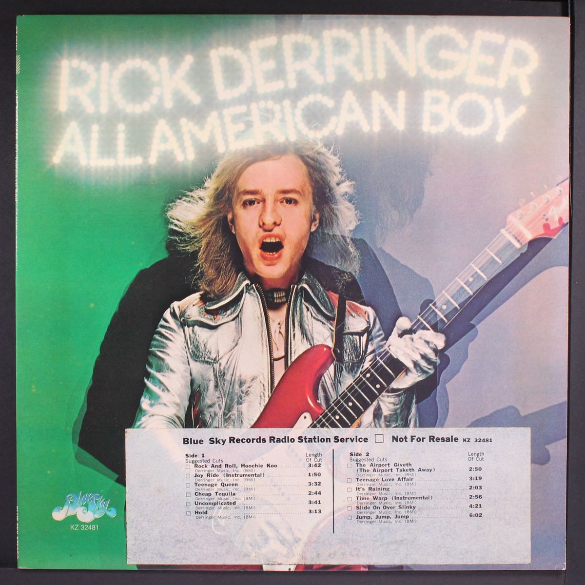 all american boy by RICK DERRINGER