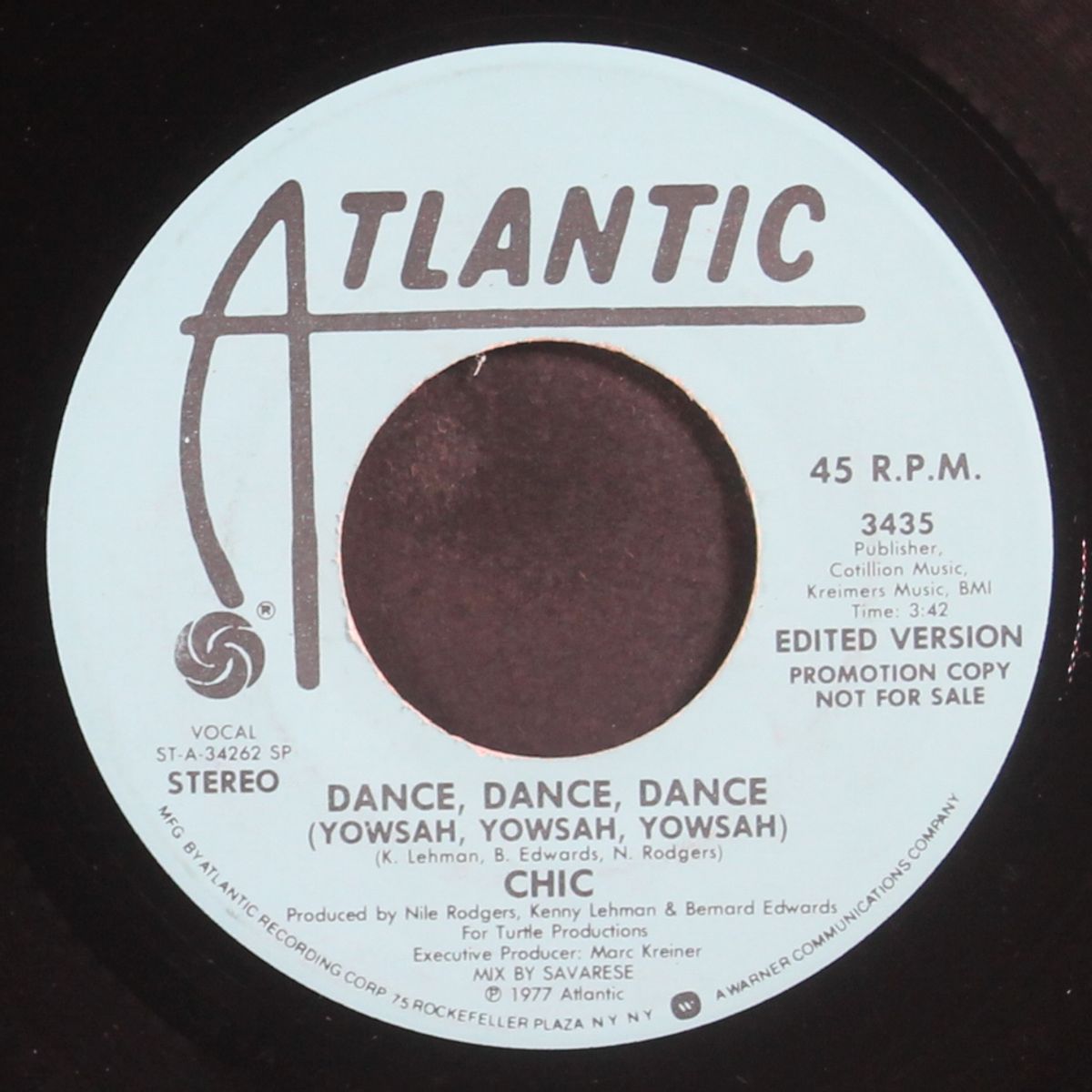 dance, dance, dance (yowsah, yowsah, yowsah) / mono by CHIC