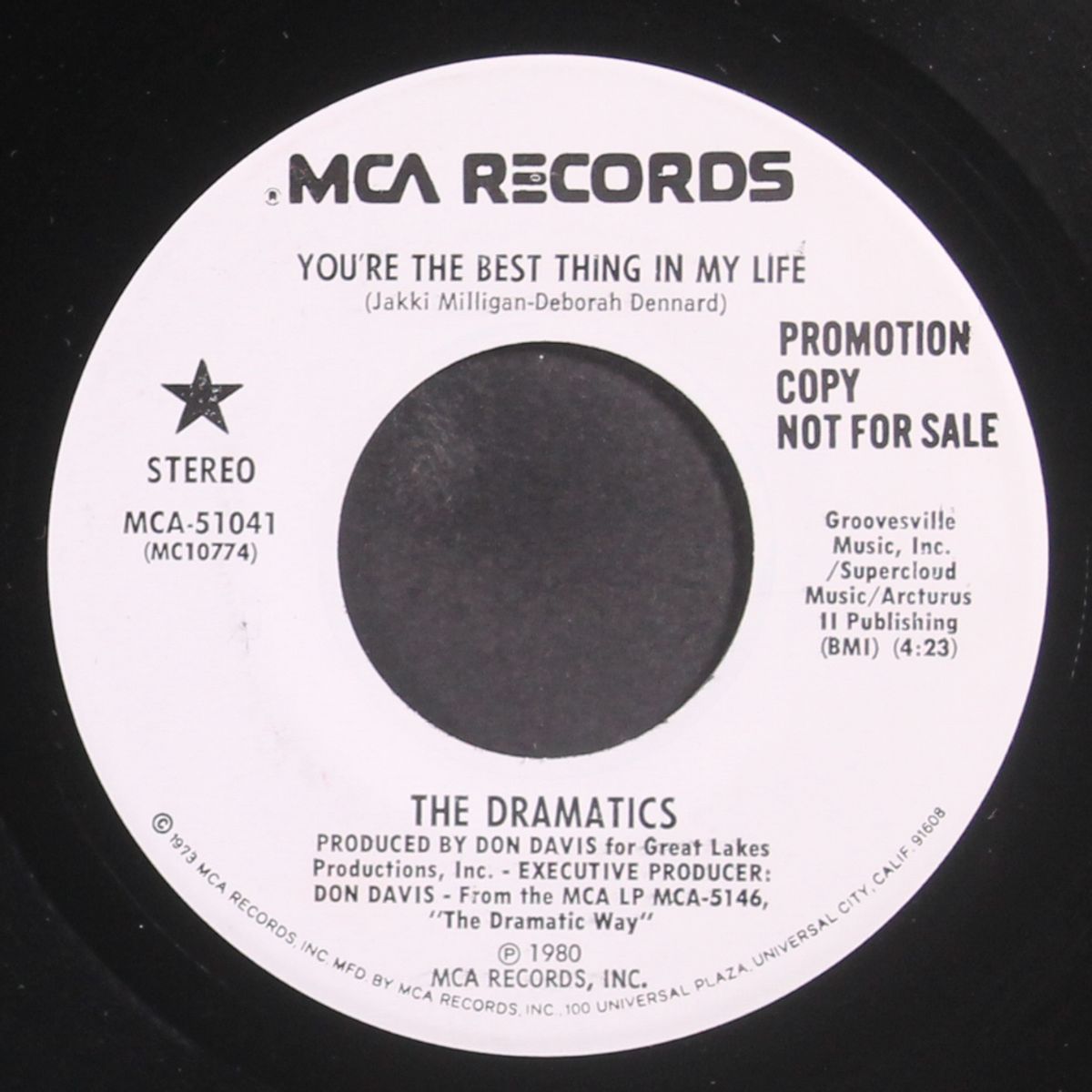 you're the best thing in my life by DRAMATICS