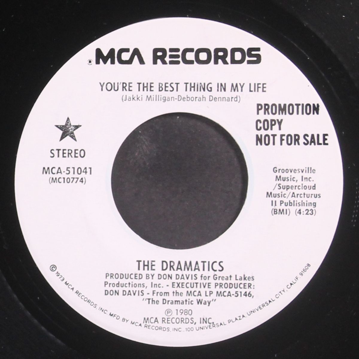 you're the best thing in my life by DRAMATICS