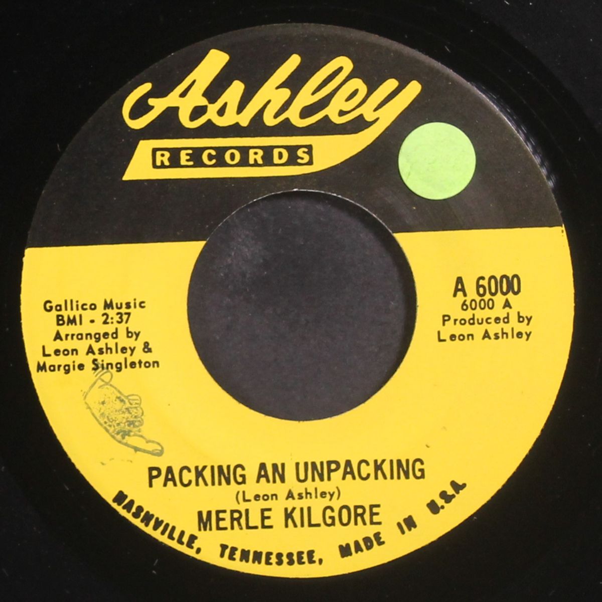packing an unpacking by MERLE KILGORE