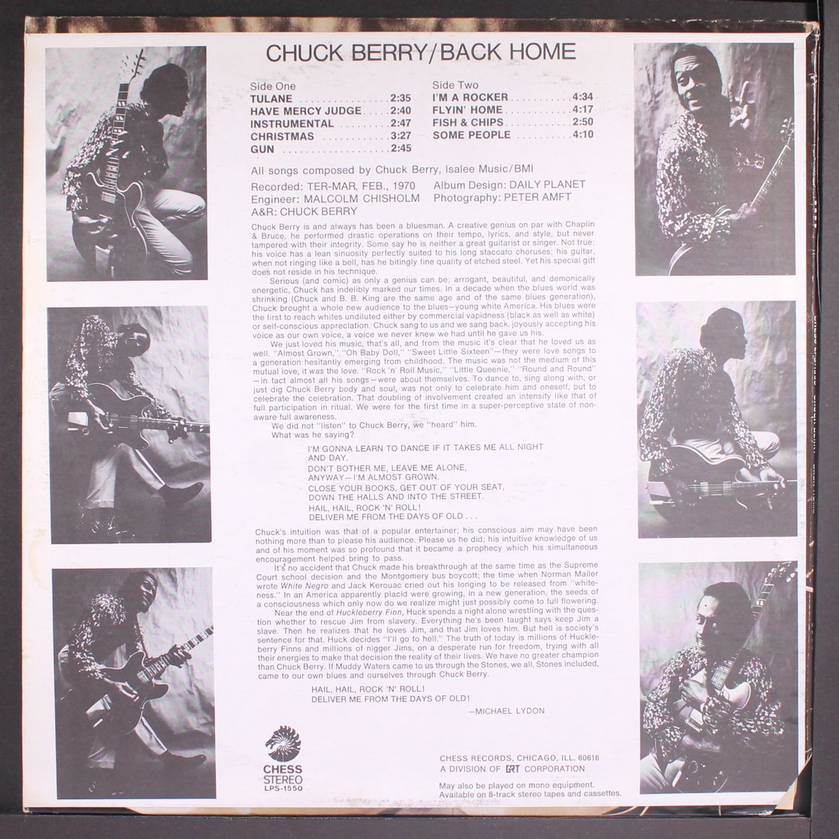 back home by CHUCK BERRY
