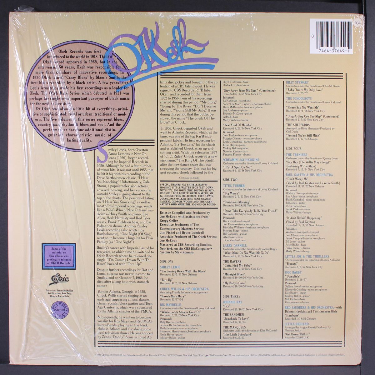 okeh rhythm and blues by VARIOUS
