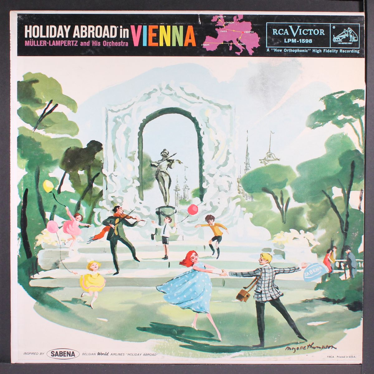 holiday abroad in vienna by WERNER MUELLER -LAMPERTZ
