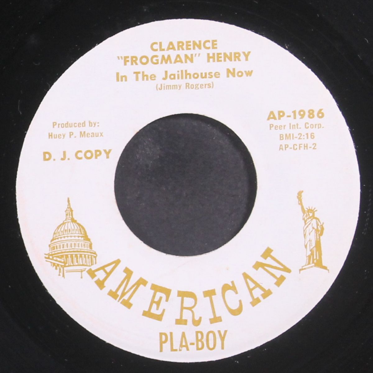 we'll take our last walk tonight / in the jailhouse now by CLARENCE 'FROGMAN' HENRY