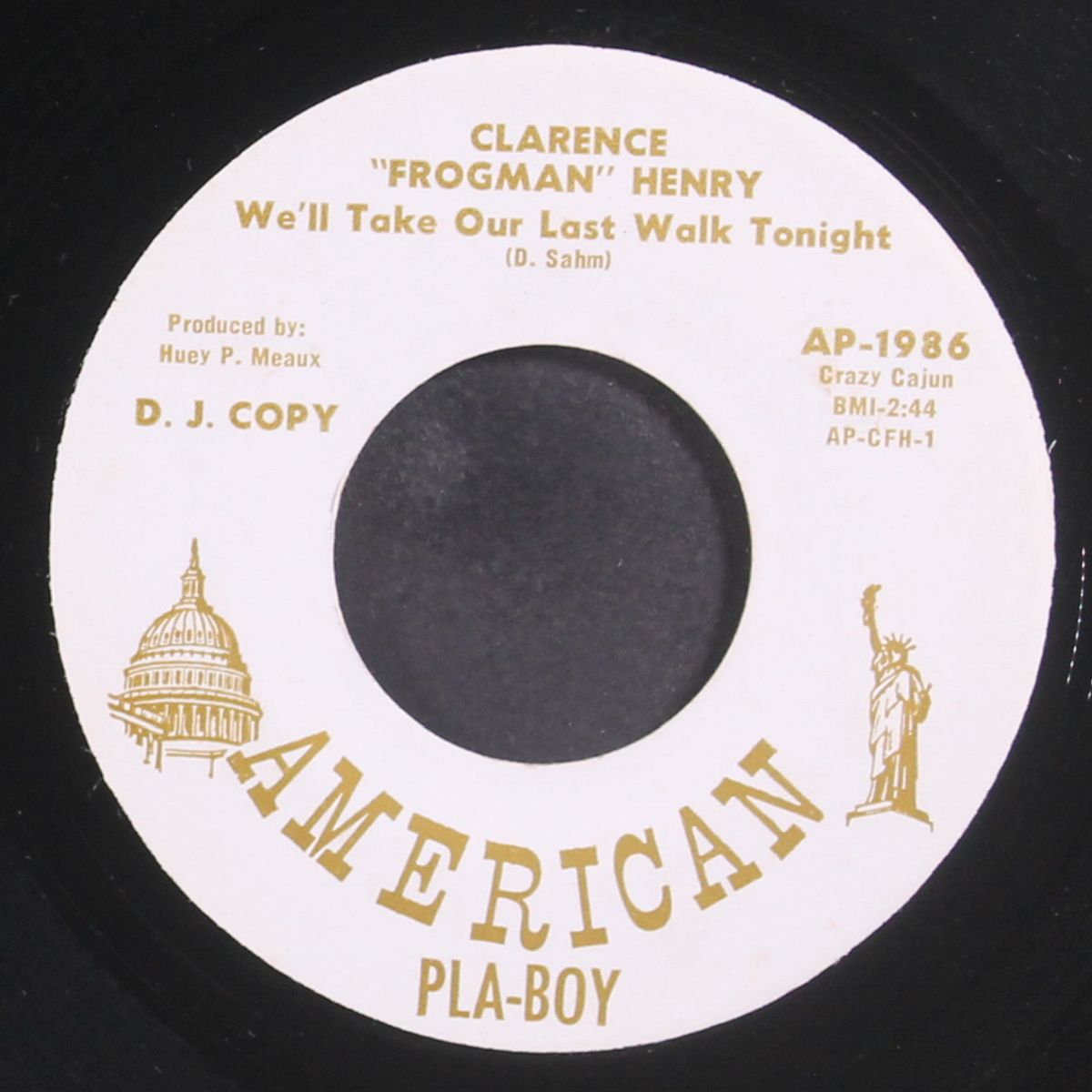 we'll take our last walk tonight / in the jailhouse now by CLARENCE 'FROGMAN' HENRY