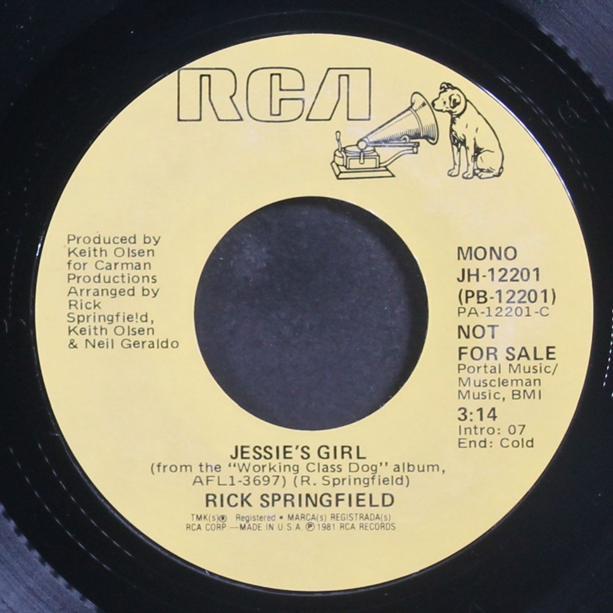 jessie's girl by RICK SPRINGFIELD